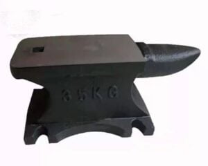 Cast iron anvil