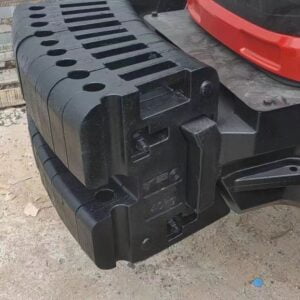 Cast iron counterweight
