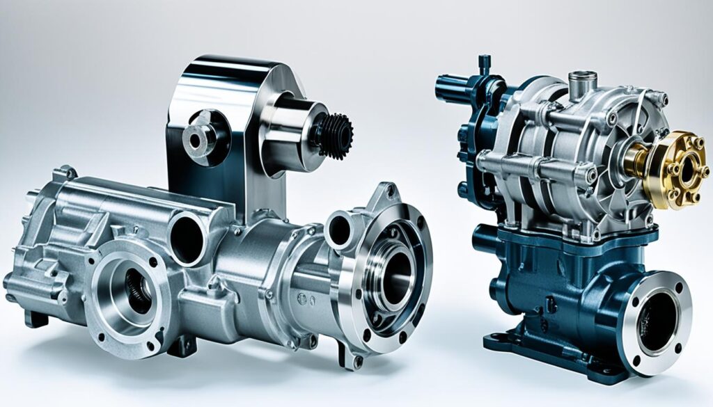 Oil pump types
