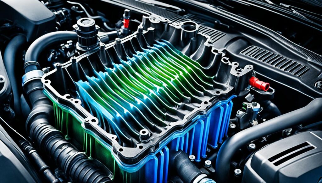 water pump coolant circulation