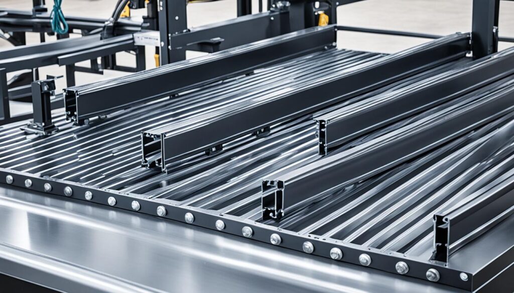 reinforced welding table frame