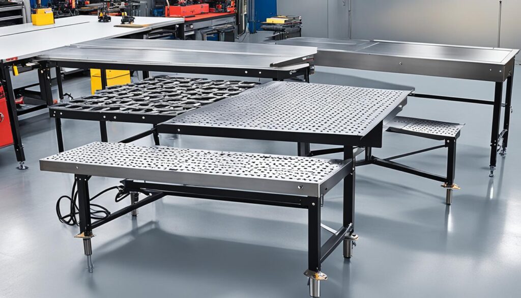 stainless steel welding table