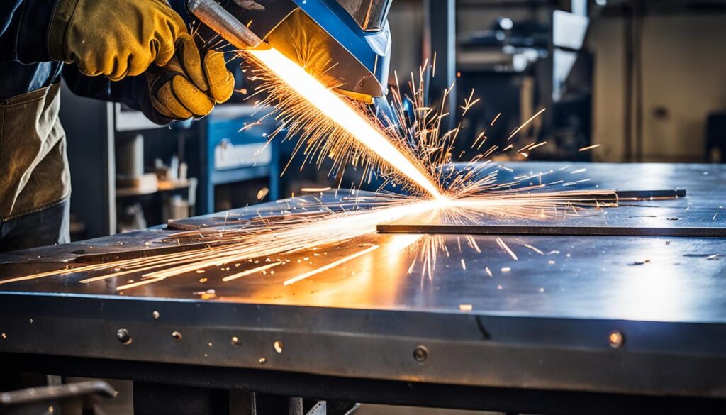 welding table top