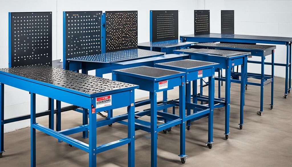 welding table types