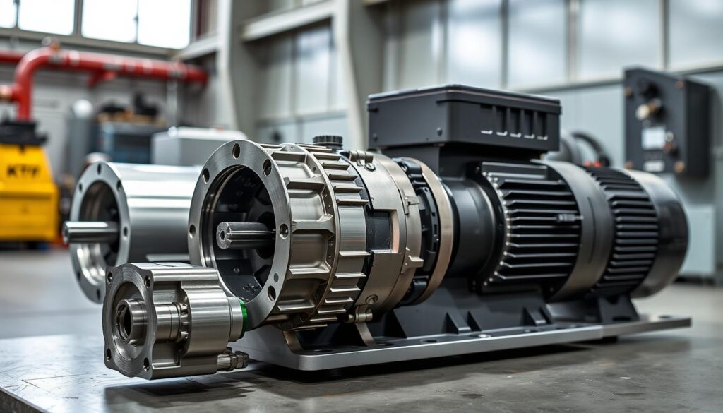 electric motor housing materials
