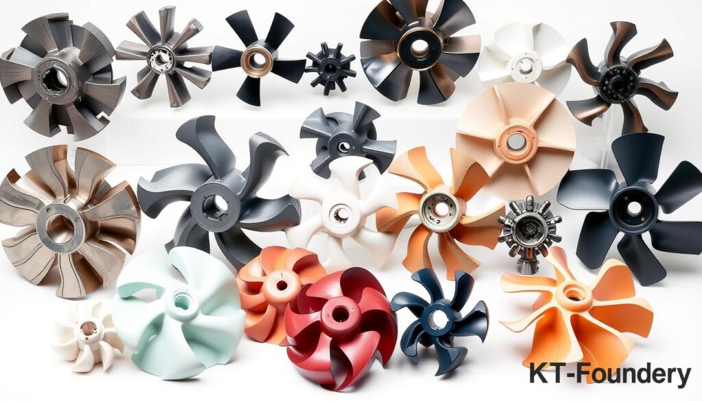 types of agitator impellers