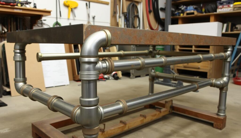 pipe or channel for frame of welding table