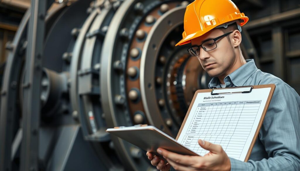 ball mill maintenance schedule